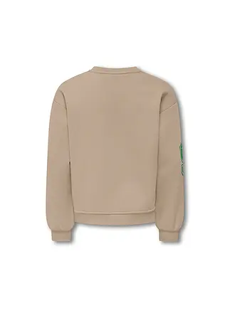 ONLY | Sweat-shirt fille KOGVICTORY | beige